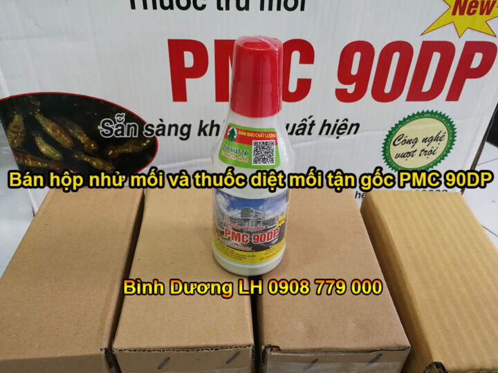 Bán hộp nhử và thuốc diệt mối PMC 90DP ở Bình Dương