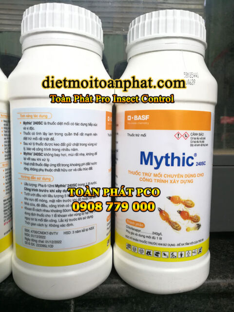 Mythic 240SC - thuốc chống mối nền móng tốt nhất hiện nay